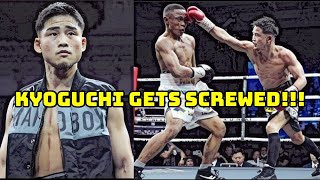 HIROTO KYOGUCHI 京口紘人 GETS SCREWED IN SOUTH KOREA & ROBBED IN VINCE PARAS REMATCH! @kyoguchihiroto