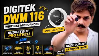 Best Budget Wireless Mic? 🎙️ Digitek Wireless Microphone Review & Range Test | Day 7 of 90