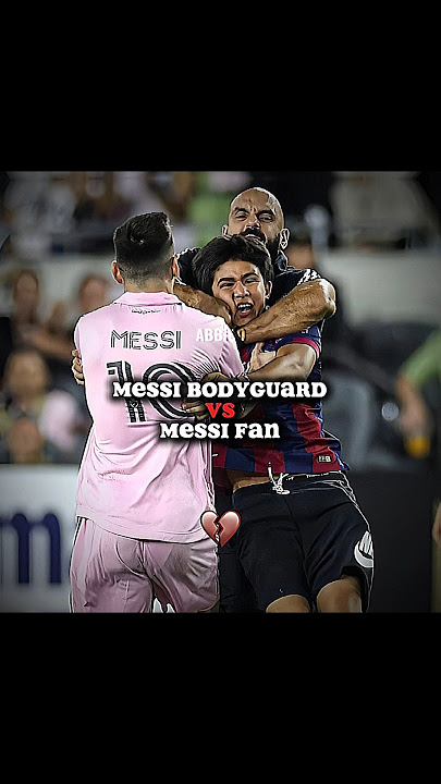 Ronaldo Fan X Messi Bodyguard 😈 #shorts #viral #funny #trending