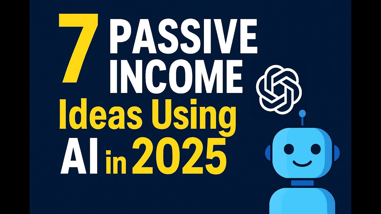 7 Passive Income Ideas Using AI in 2025 Faceless - YouTube