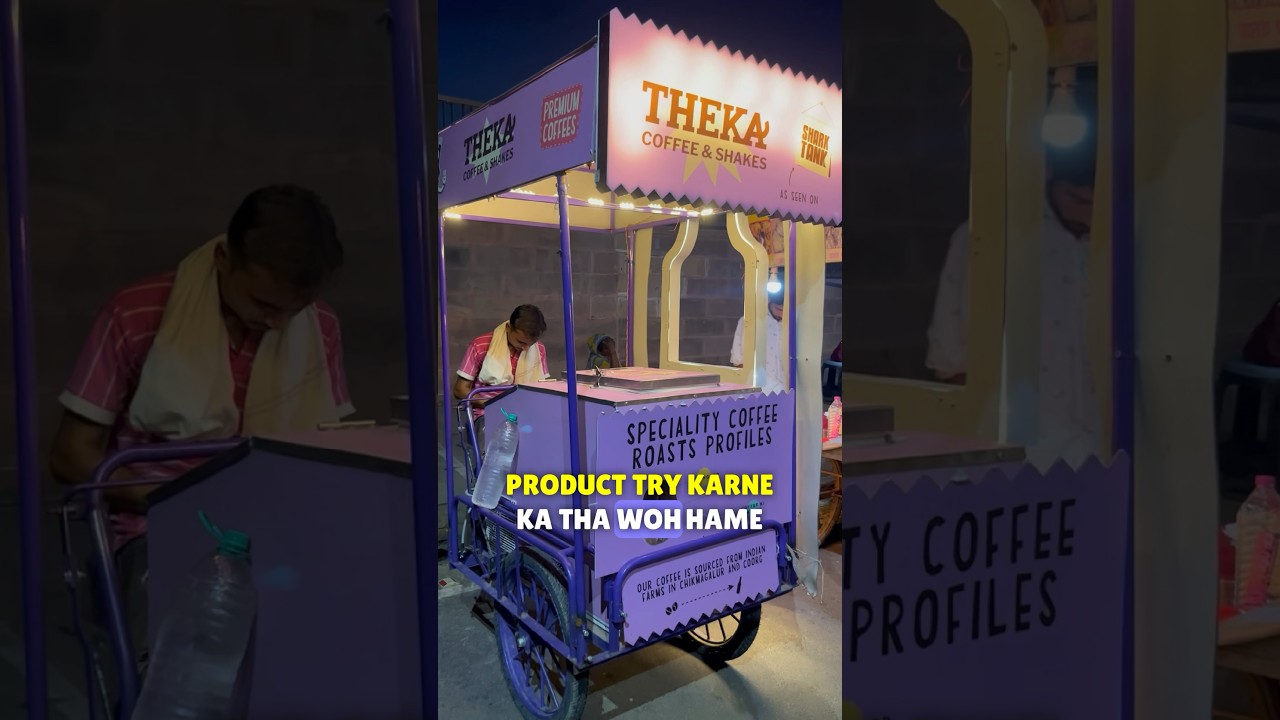 TRYING PRODUCT FEATURED ON SHARK TANK #ytshortsindia #sharktank #foodreview #shorts #thekacoffee