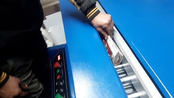 Semi automatic notebook edge squaring machine  [For queries contact- 9914433843 (Jot fabricators)]