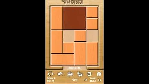 Klotski Hard Level 48/94 par solution