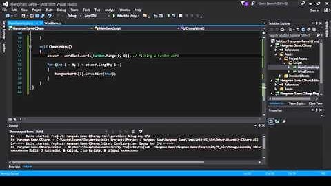 Unity3D   Hangman Part4 5