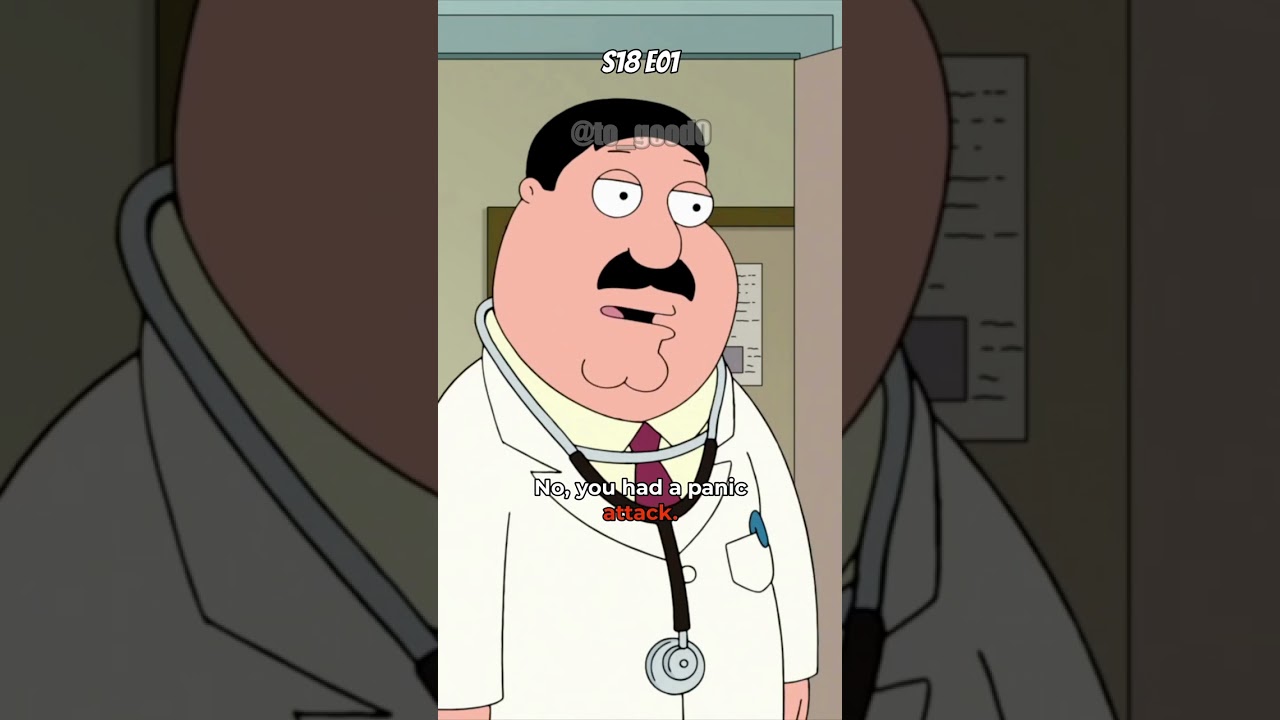 A heart attack for wussies 😅 - Family Guy | S18 E01 | 