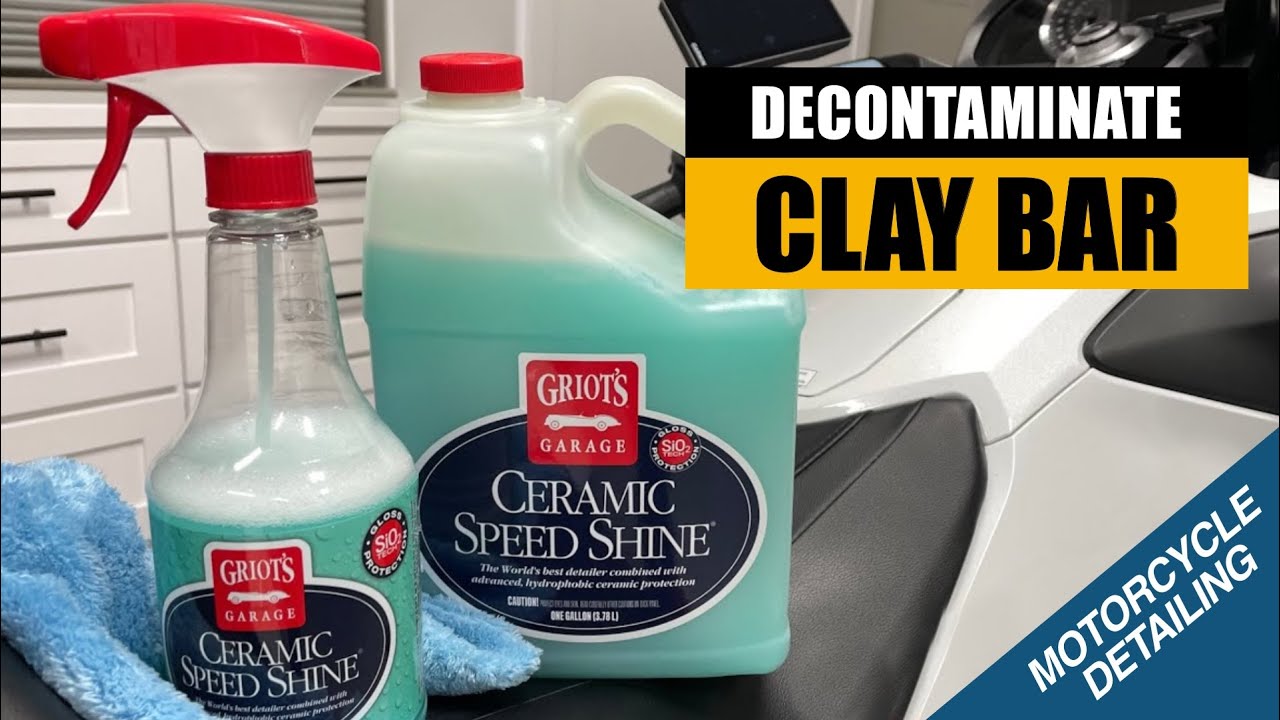Griot's Ceramic Speed Shine and Clay Bar  Cruiseman's Motorcycle Detailing  Series 