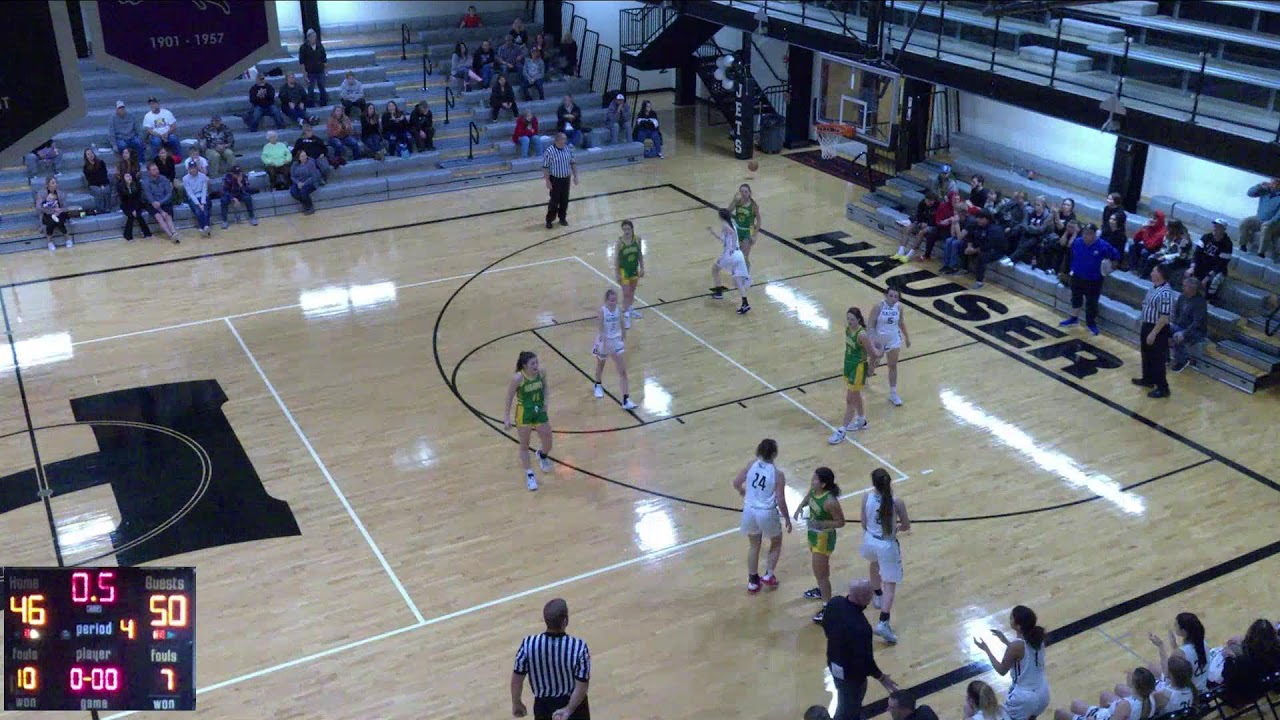 Hauser High School vs. Shawe Memorial High  Varsity Womens' Basketball