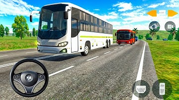 Indian sleeper bus simulator 2025: Realistic Coach Bus Driving 3D | car game android gameplay