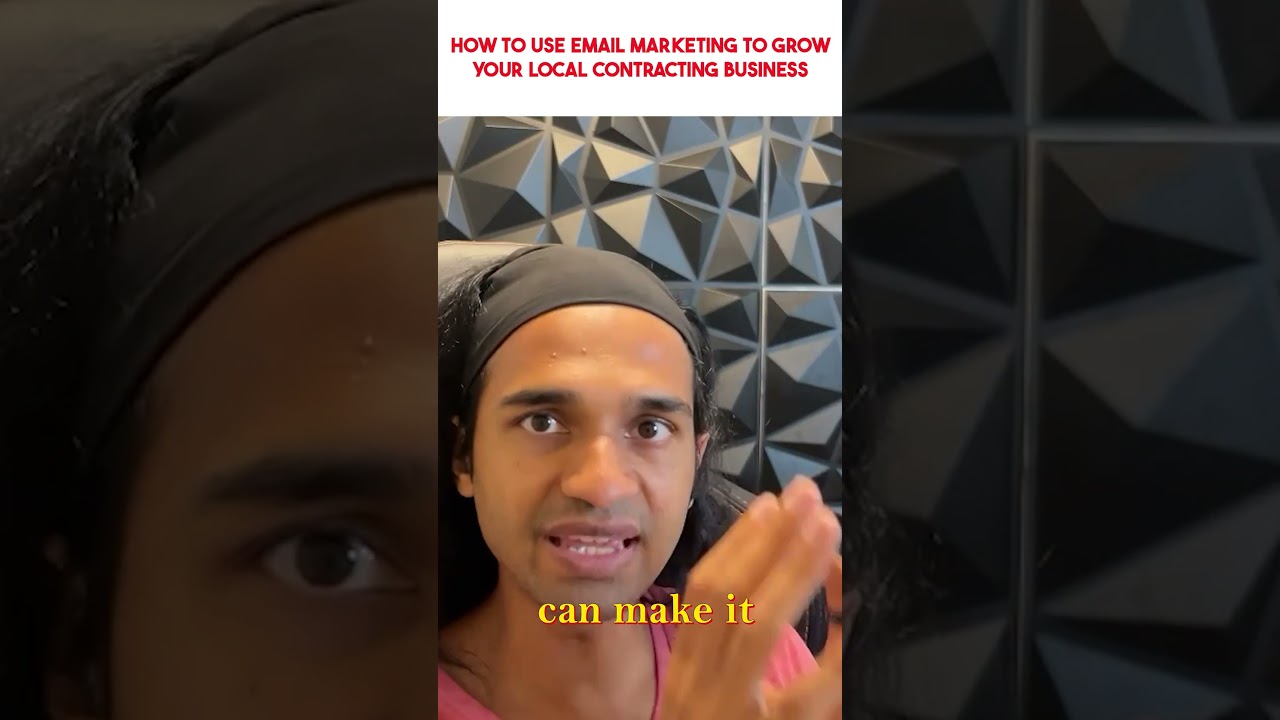 How to use email marketing to grow  your local contracting business