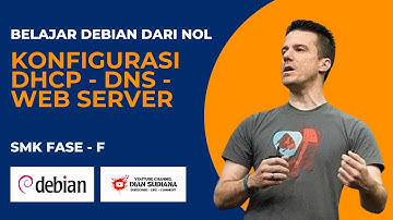 KONFIGURASI DHCP DNS WEB SERVER PADA DEBIAN 10 MENGGUNAKAN VMWARE