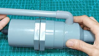 How To Make Water Pump Submersible 12V From Motor 150W/10A/Plastic PVC/V21 #waterpump#diywaterpump