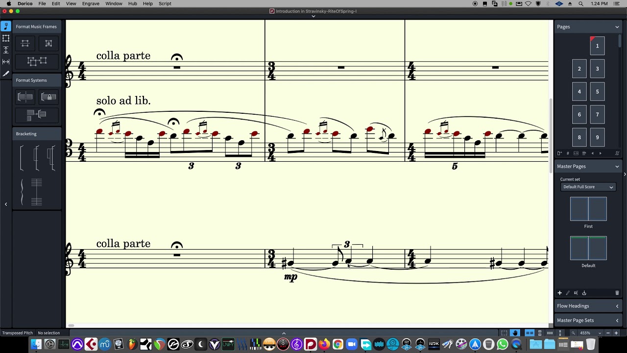 Changing music font in DORICO - YouTube