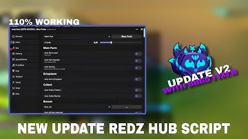 BLOX FRUIT 🔥- New Update Redz Hub Script Auto level Aura Farming + Aimbot skill