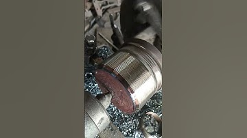 Hydrolic Jack Cap Thread Making #engineering #welding #machine #automobile