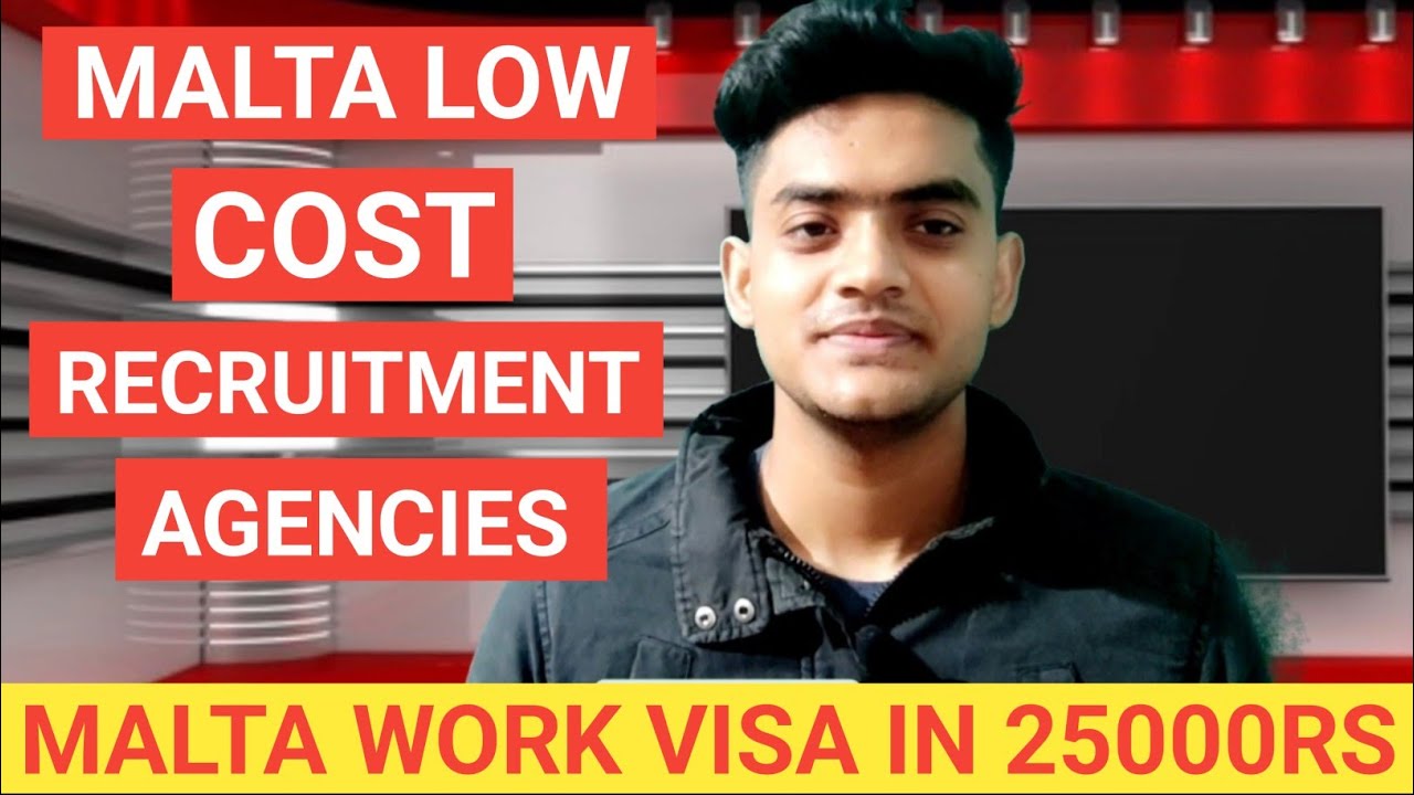 Malta Work Permit in 25000Rs Only | Malta low cost Recruitment Agencies | jobs in Malta | Malta Jobs