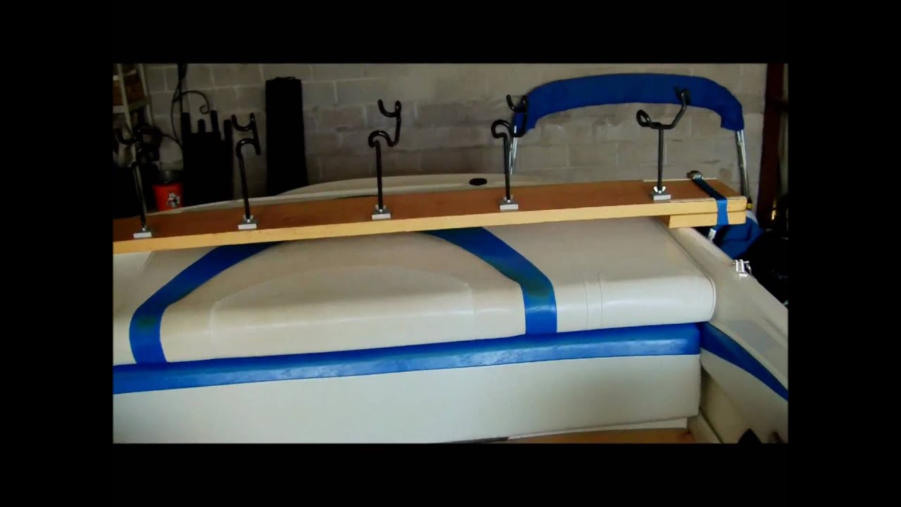 bayliner 185 4.3L ski boat conversion for fishing - YouTube