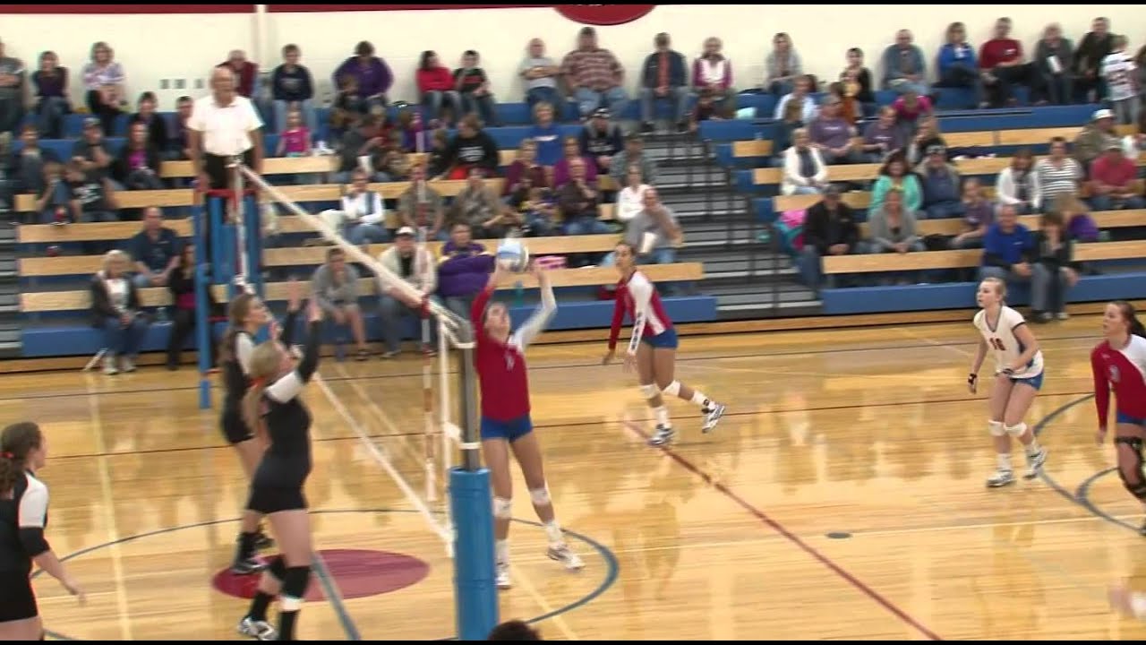 HS Volleyball Menahga vs BerthaHewitt Lakeland News Sports October