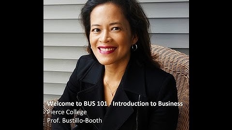 BUS 101 -  Intro to Biz: Welcome to Spring Quarter - 2017!