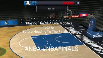 Playing NBA Live Mobile