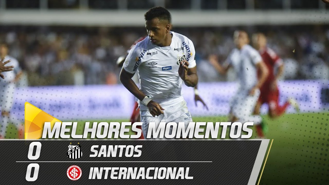 SANTOS 0 X 0 INTERNACIONAL | MELHORES MOMENTOS | BRASILEIRÃO (26/05/19) robinho vs real madrid