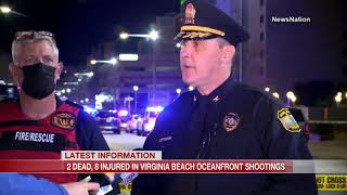 Police: 2 dead, 3 arrested in Virginia Beach shootings