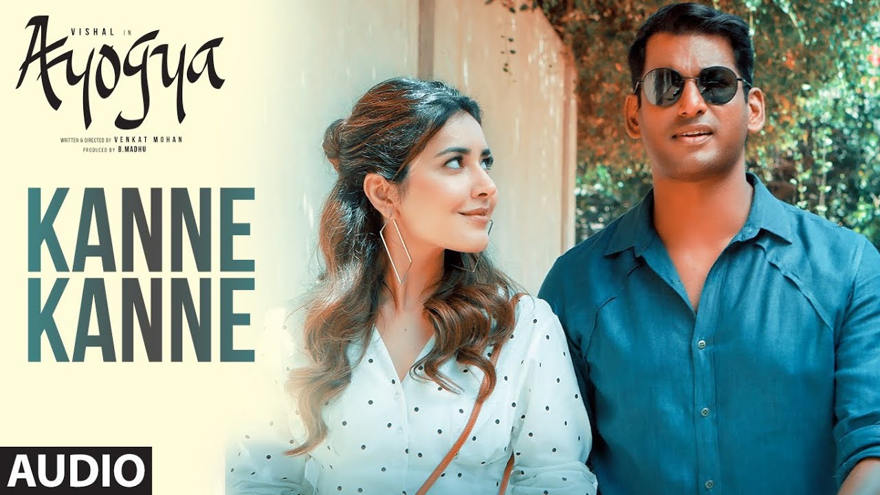 Kanne Kanne Audio Song  Ayogya  Sam CS  Anirudh Ravichander  Vishal Raashi Khanna