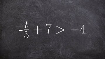 Solving and graphing a two step inequality