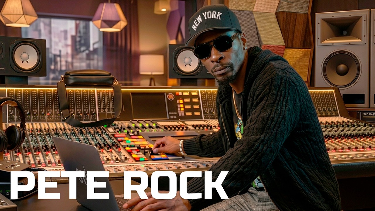 Pete Rock In The Studio Playing Unreleased Beats For