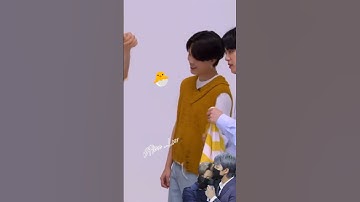 Jimin wearing Namjoon