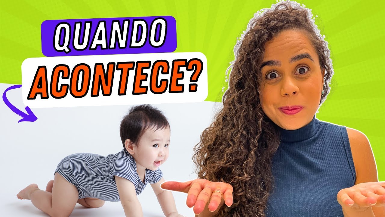 COM QUANTO TEMPO O BEBÊ COMEÇA A ENGATINHAR? - YouTube