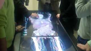 Anatomage virtual cadaver demo at FutureMed