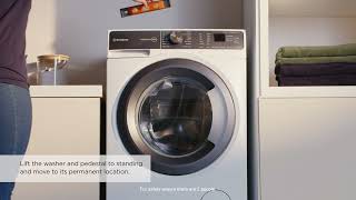Westinghouse Front Load Washing Machine | How To Install the Pedestal for Your Washer