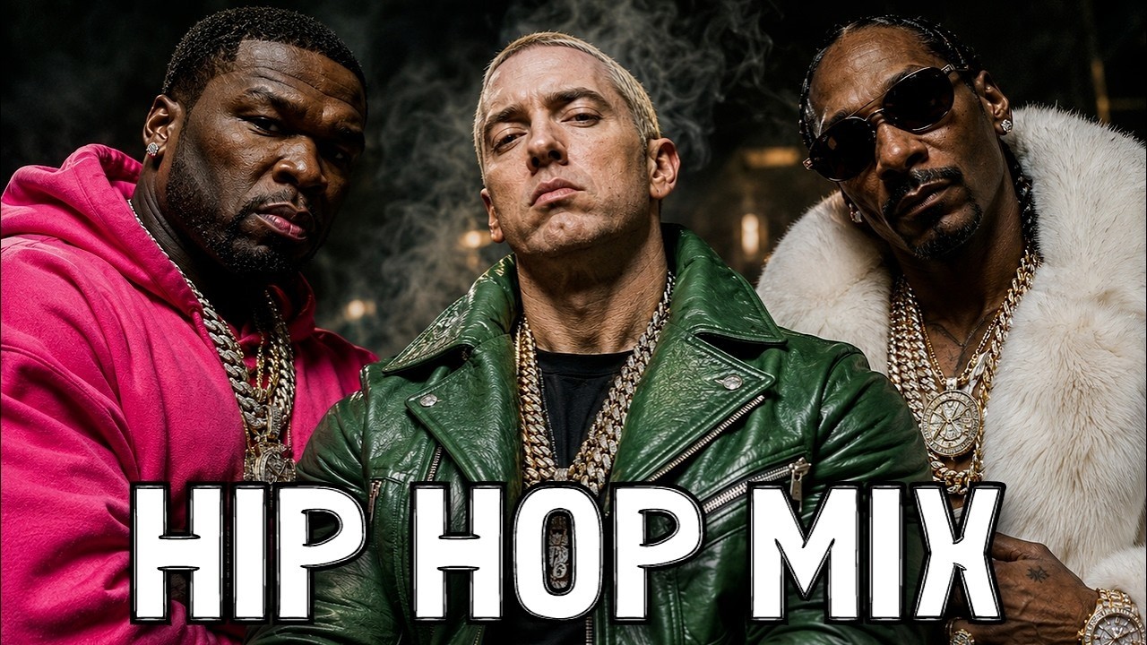 OLD SCHOOL HIP HOP MIX Eminem, 50 Cent, Snoop Dogg, Ice Cube, 2Pac, Dr Dre, DMX, Xzibit, Method Man