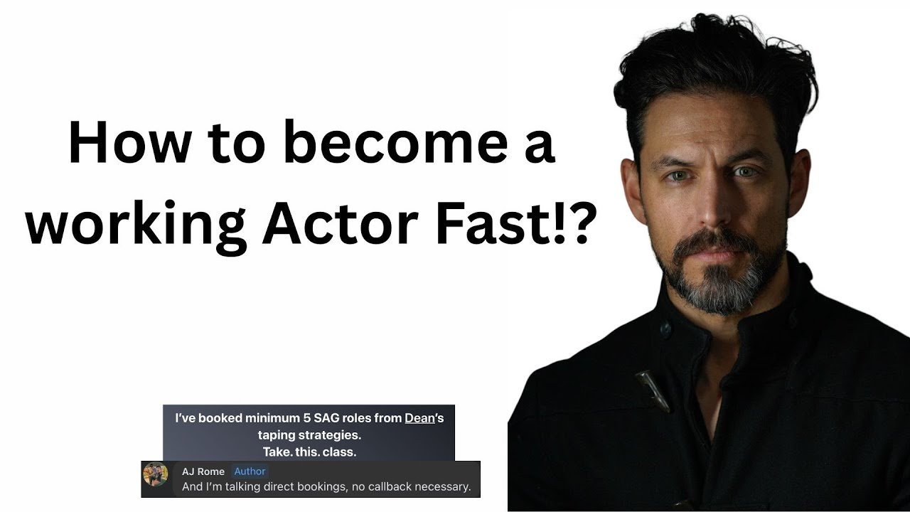 How Can I Become an Actor Fast? (Actionable Guide for New Actors 2026)