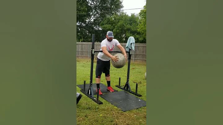 Last Man Standing with 16" Atlas Stone 190 LB by J...