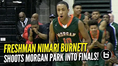 Freshman Nimari Burnett Shoots Chicago Morgan Park...