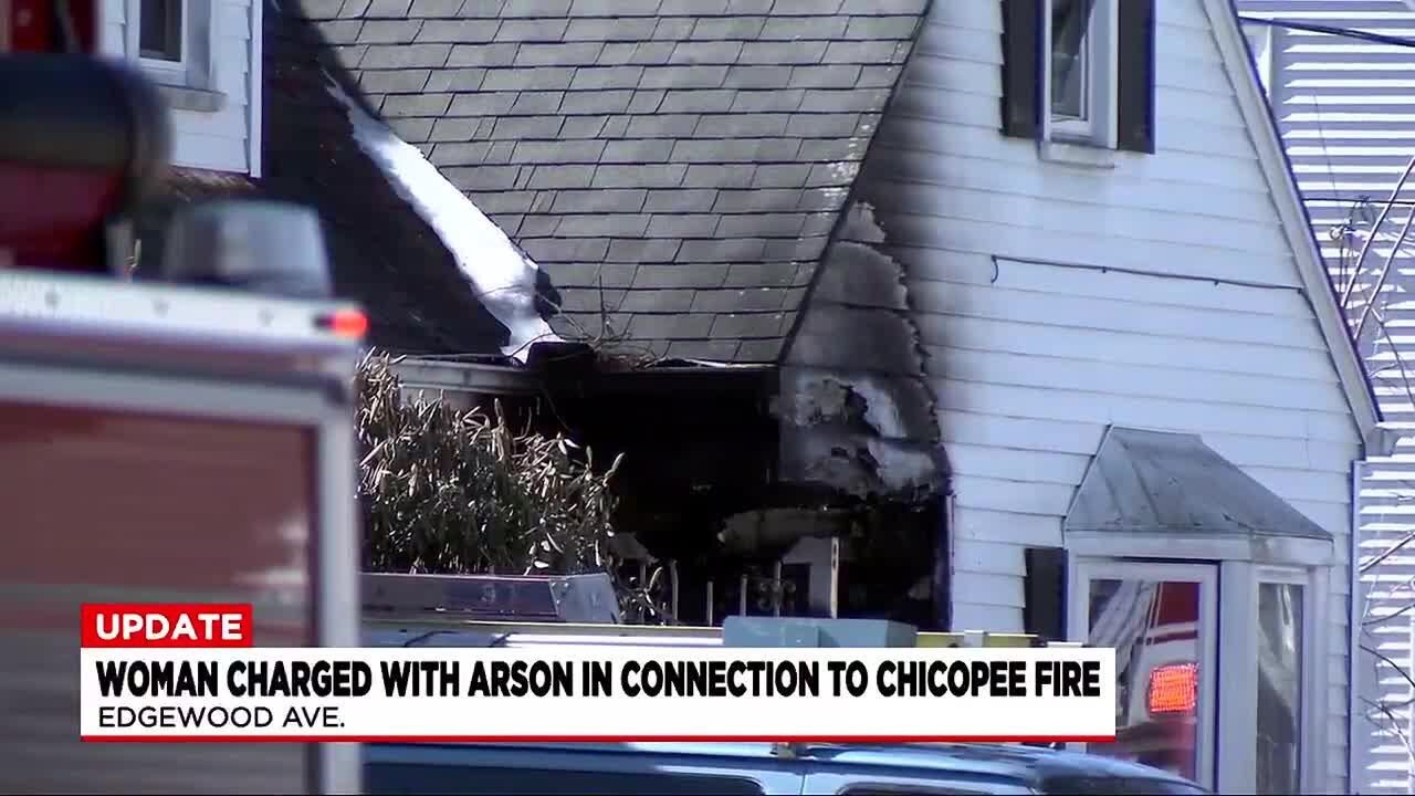Chicopee woman charged following weekend house fire - YouTube
