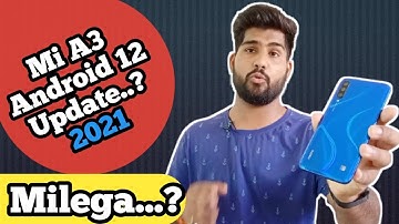 Mi A3 Android 12 Update 2021 | mi a3 new update | Techqee Emmi