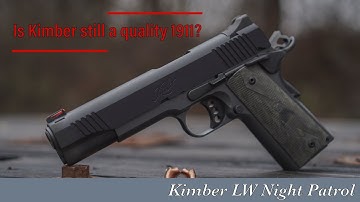 Cover Image for Is Kimber Still Relevant? Kimber LW Night Patrol