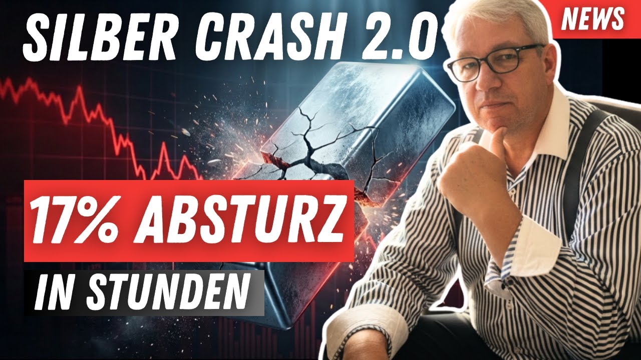 SILBER-CRASH 2.0: 17 % Absturz in Stunden – das war KEIN Zufall