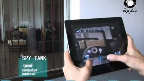 RCC148383 HappyCow i-SPY Tank wifi with Camera 4-CH controlled by iPhone/iPad/iPod