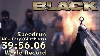 BLACK Speedrun NG+ Easy in [39:56.06] [Former WR]