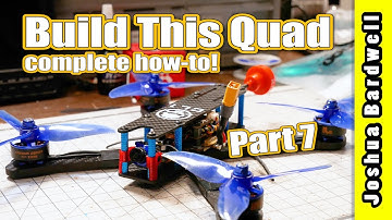 Learn To Build a Racing Drone - Part 7 - Solder vTX and Prep Camera Header