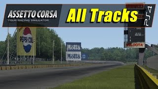 Assetto Corsa (PS4*) - All Tracks (Full Versions Of Tracks Only) (720p@30)