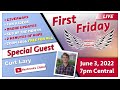 First Friday Live Stream - Guest Curt Lary - Hextronics Global - Maker of Drone Stations
