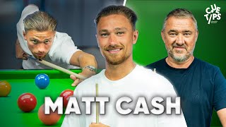 Matt Cash Gets The Ultimate Snooker Lesson From Stephen Hendry