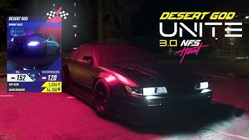 NFS Heat Unite 3.0 | Career Mode Gameplay | Desert God | Sprint Race | #nfsheat #JDM #unite