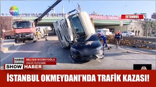 İstanbul Okmeydanında Trafik Kazası