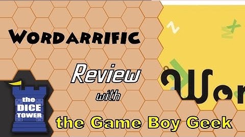 Wordarrific Review - with the Game Boy Geek