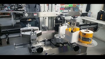 Apex Filling Systems- PRO625 Front & Back Labeler with F-Style bottles